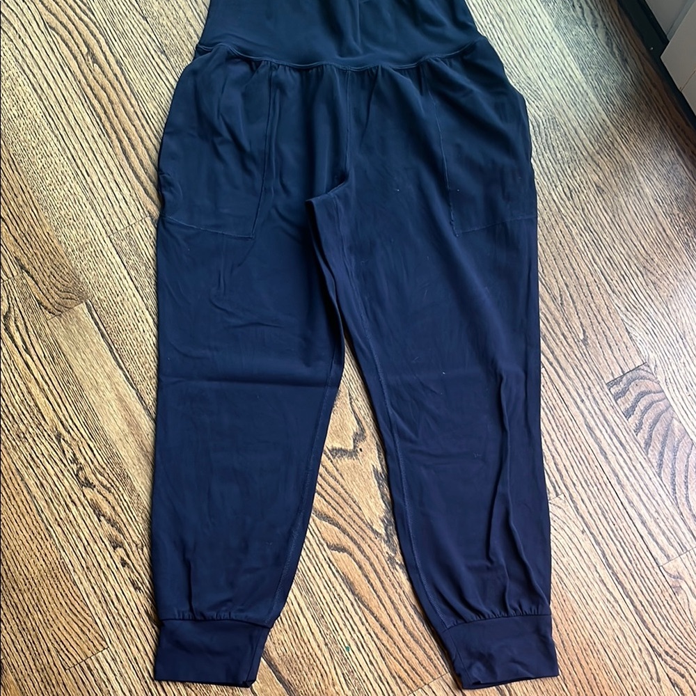 Athleta Navy Salutation Joggers